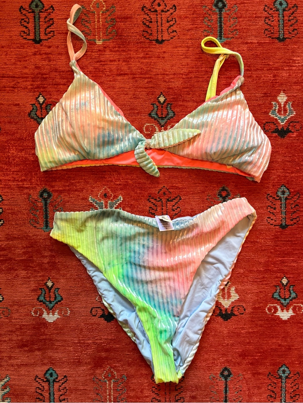Dippin Daisy’s tie front bikini